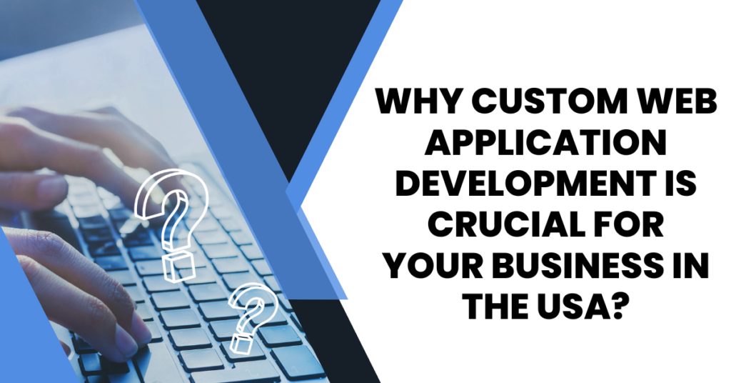 Why Custom Web Application Development Is Crucial for Your Business in the USA